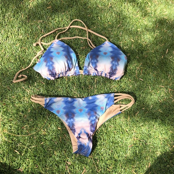 Vitamin A Other - Dianes Beachwear reversible bikini set